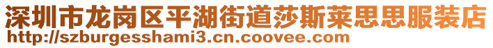 深圳市龍崗區(qū)平湖街道莎斯萊思思服裝店