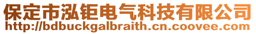 保定市泓鉅電氣科技有限公司