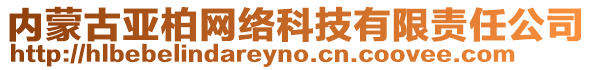 內(nèi)蒙古亞柏網(wǎng)絡(luò)科技有限責任公司