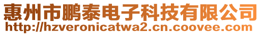 惠州市鹏泰电子科技有限公司