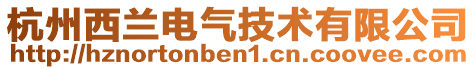 杭州西兰电气技术有限公司