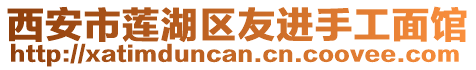 西安市莲湖区友进手工面馆