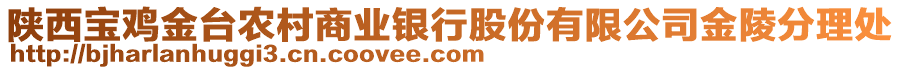 陜西寶雞金臺(tái)農(nóng)村商業(yè)銀行股份有限公司金陵分理處