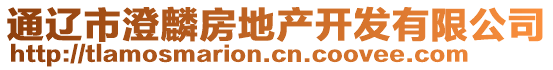 通遼市澄麟房地產(chǎn)開發(fā)有限公司