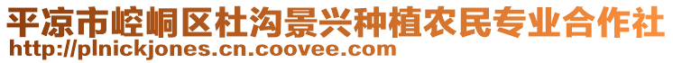 平?jīng)鍪嗅轻紖^(qū)杜溝景興種植農(nóng)民專業(yè)合作社