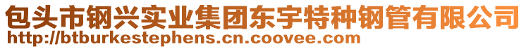 包頭市鋼興實業(yè)集團東宇特種鋼管有限公司