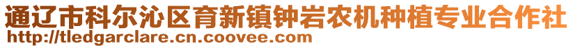 通遼市科爾沁區(qū)育新鎮(zhèn)鐘巖農(nóng)機(jī)種植專業(yè)合作社