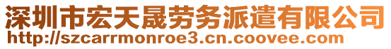 深圳市宏天晟勞務派遣有限公司