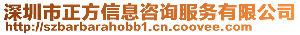 深圳市正方信息咨询服务有限公司