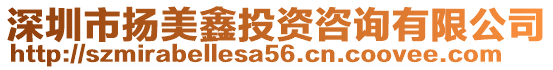 深圳市揚美鑫投資咨詢有限公司