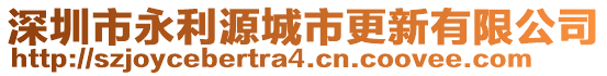 深圳市永利源城市更新有限公司