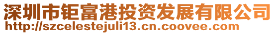 深圳市钜富港投资发展有限公司