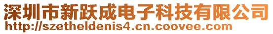 深圳市新躍成電子科技有限公司