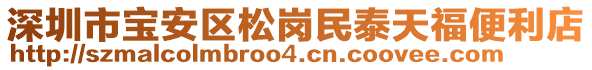 深圳市寶安區(qū)松崗民泰天福便利店