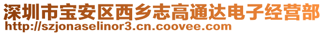 深圳市寶安區(qū)西鄉(xiāng)志高通達(dá)電子經(jīng)營部