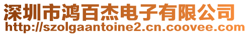 深圳市鴻百杰電子有限公司