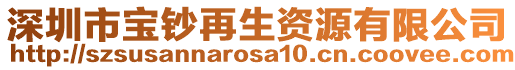 深圳市寶鈔再生資源有限公司