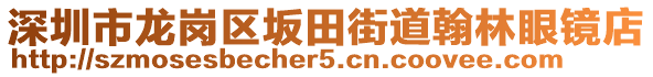 深圳市龍崗區(qū)坂田街道翰林眼鏡店