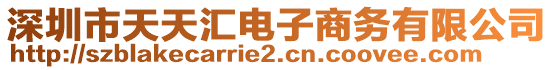 深圳市天天匯電子商務(wù)有限公司