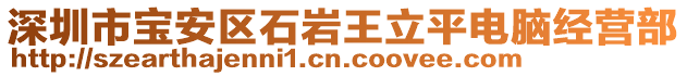 深圳市寶安區(qū)石巖王立平電腦經(jīng)營部