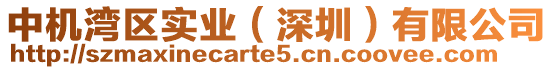 中機灣區實業(深圳)有限公司