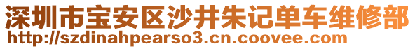 深圳市寶安區(qū)沙井朱記單車維修部