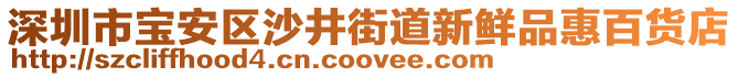 深圳市寶安區沙井街道新鮮品惠百貨店