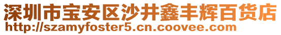 深圳市寶安區沙井鑫豐輝百貨店