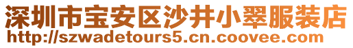 深圳市寶安區(qū)沙井小翠服裝店