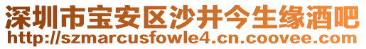深圳市寶安區沙井今生緣酒吧