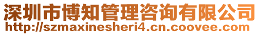 深圳市博知管理咨詢有限公司