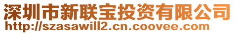 深圳市新聯(lián)寶投資有限公司