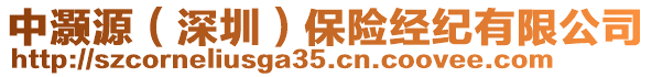 中灝源（深圳）保險(xiǎn)經(jīng)紀(jì)有限公司