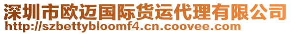 深圳市歐邁國際貨運代理有限公司