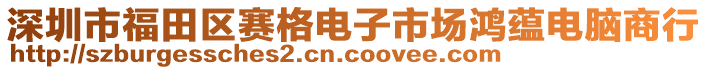 深圳市福田区赛格电子市场鸿蕴电脑商行