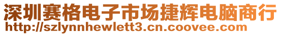 深圳賽格電子市場捷輝電腦商行