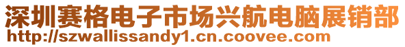 深圳賽格電子市場興航電腦展銷部