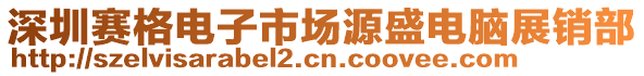 深圳賽格電子市場源盛電腦展銷部