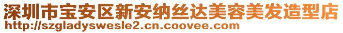 深圳市寶安區(qū)新安納絲達(dá)美容美發(fā)造型店