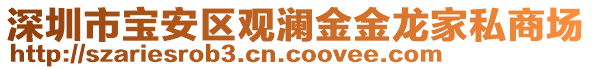 深圳市宝安区观澜金金龙家私商场