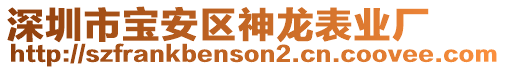 深圳市寶安區(qū)神龍表業(yè)廠