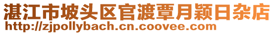 湛江市坡頭區(qū)官渡覃月穎日雜店