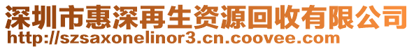 深圳市惠深再生资源回收有限公司