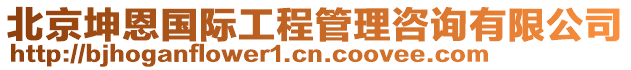 北京坤恩國(guó)際工程管理咨詢(xún)有限公司