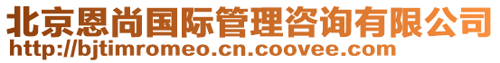 北京恩尚國際管理咨詢有限公司