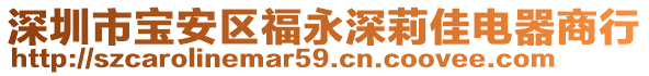 深圳市寶安區(qū)福永深莉佳電器商行