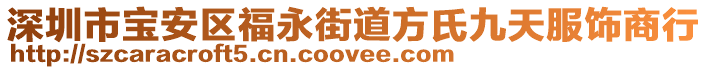 深圳市寶安區(qū)福永街道方氏九天服飾商行