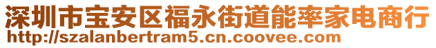 深圳市寶安區(qū)福永街道能率家電商行