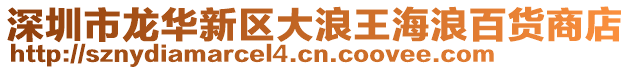 深圳市龍華新區(qū)大浪王海浪百貨商店