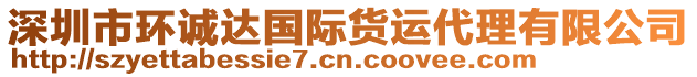 深圳市環(huán)誠達(dá)國際貨運(yùn)代理有限公司